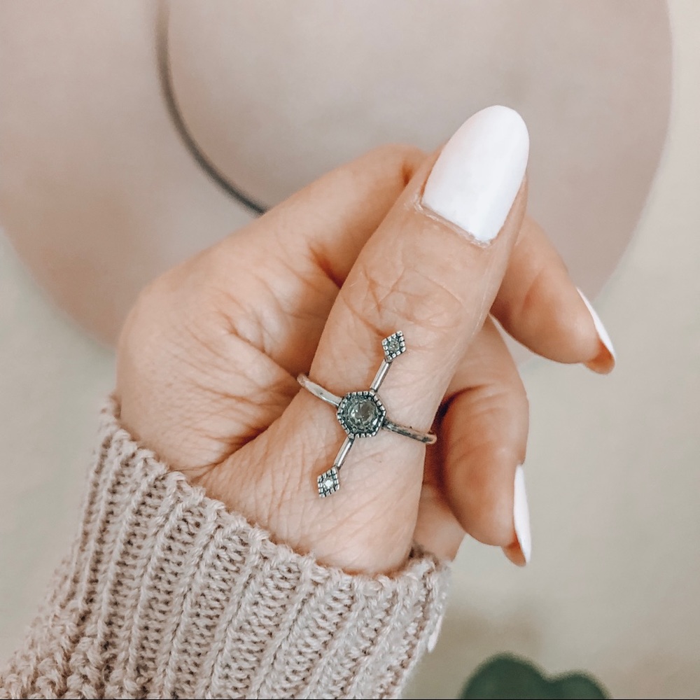 Luv AJ Statement Ring Silver